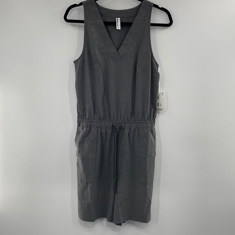 3For$20 Stylus Dark Heather Gray Romper Sleeveless  size XS New